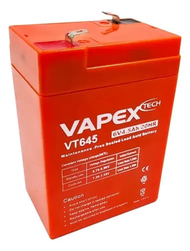 Batería de gel 6V 4Ah