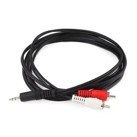 Cable de audio 3.5mm a 2 RCA