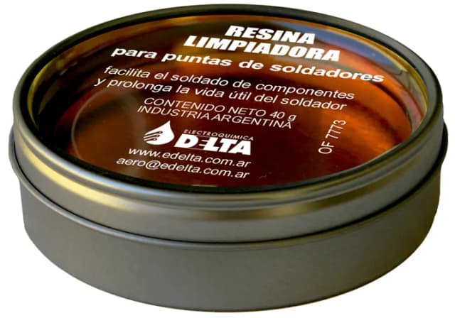 Resina limpiadora