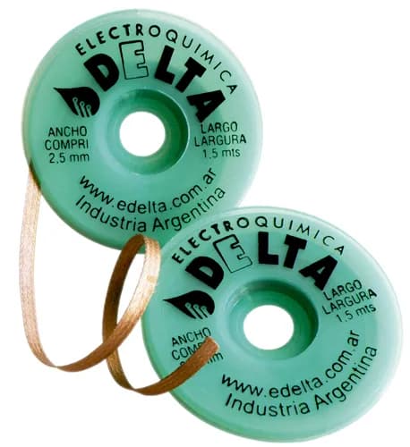 Malla desoldar 2.5mm x 1.5m